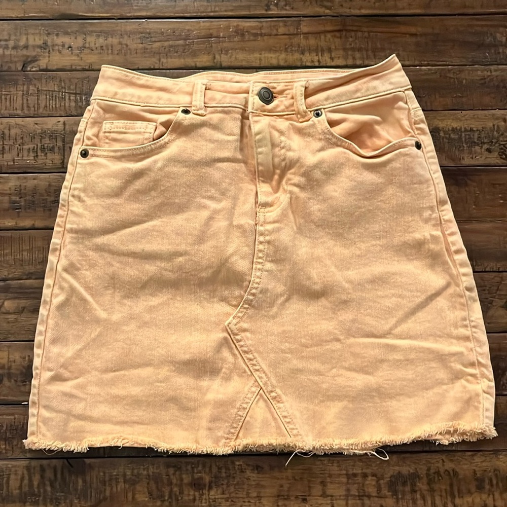 Gianni Bini Orange Skirt